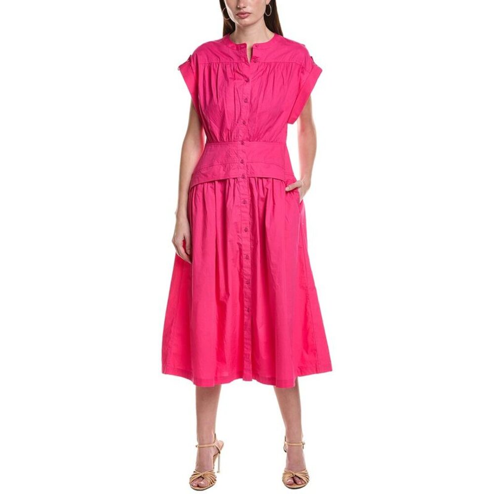 Area Stars Womens  Cuff Dress, Pink